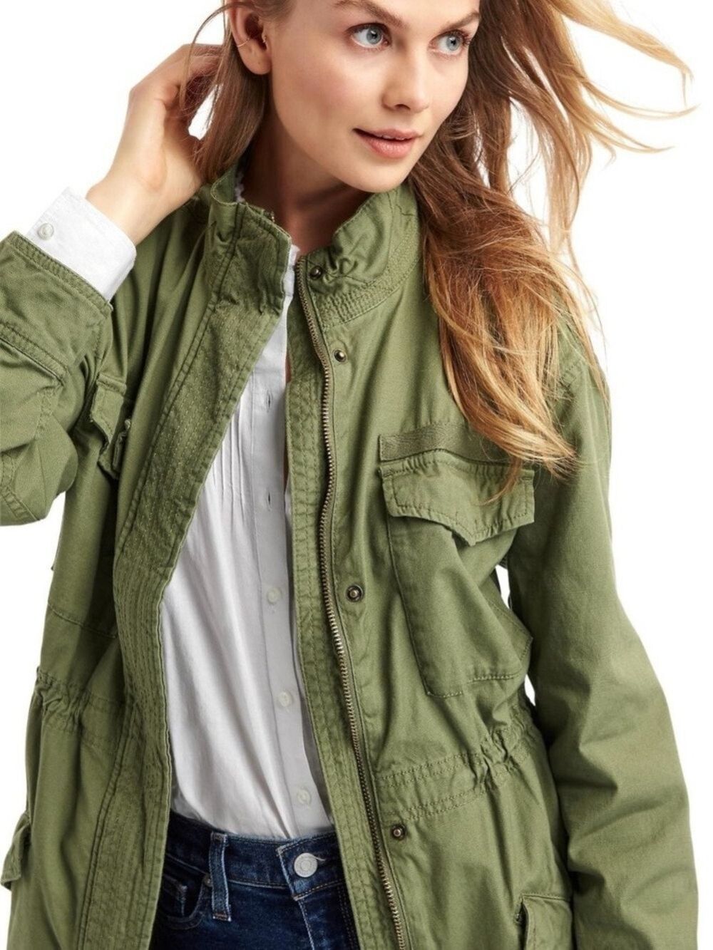Gap Long Utility Jacket - Picture 2 of 12